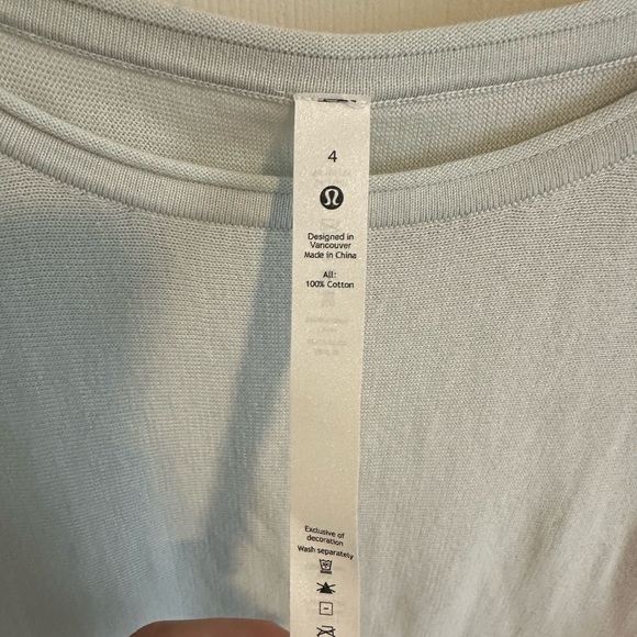 Lululemon Take It All In Sweater in light grey - Picture 2 of 5